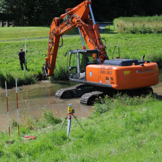 Revitalisation of a river course